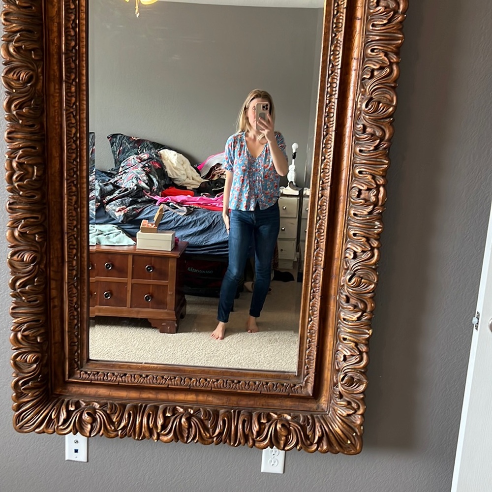 Lucky brand floral shirt